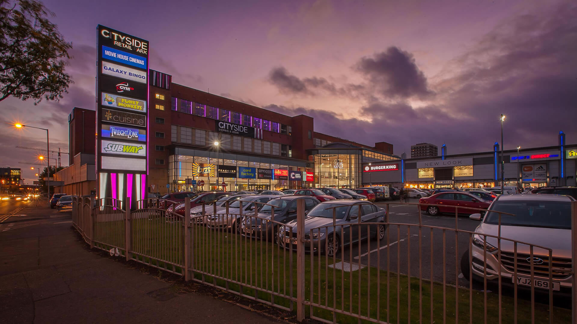 Cityside Retail Park & Leisure Park Belfast Shopping & Leisure